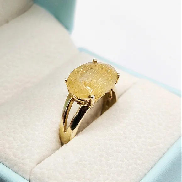 Golden Rutilated Quartz - Picture 5 of 5